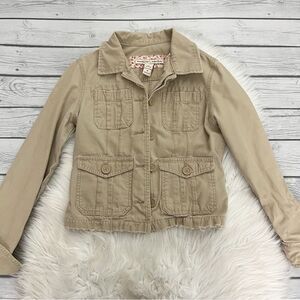 Abercrombie and Fitch tan Khaki jacket